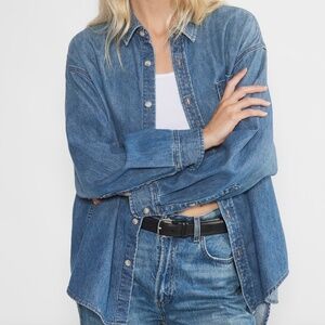 Denim Forum The '80s Comfy Denim Shirt - Size L